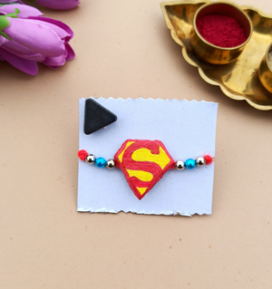 Superman Kids Rakhi with Magnet