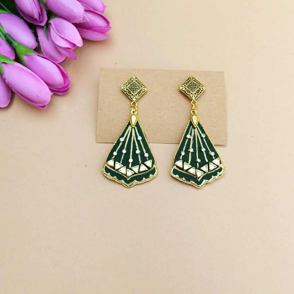 Emrald Green Hand-painted Hangings