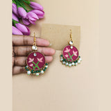 Hand-painted Hangings Magenta