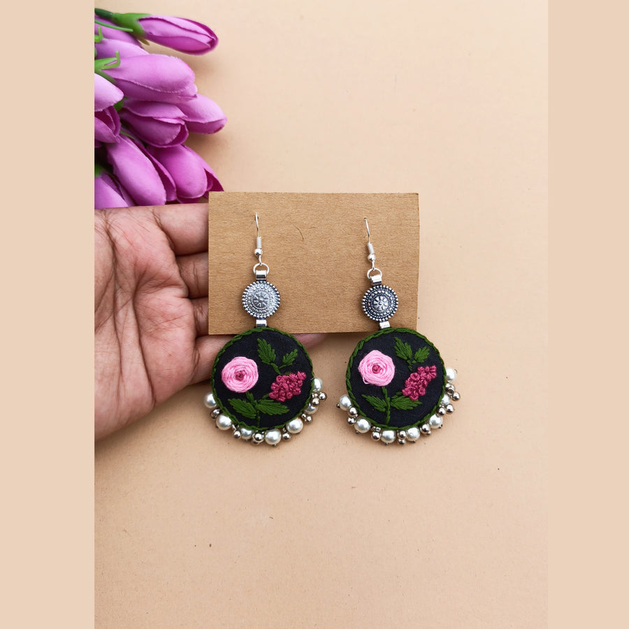 Black Embroidery hangings