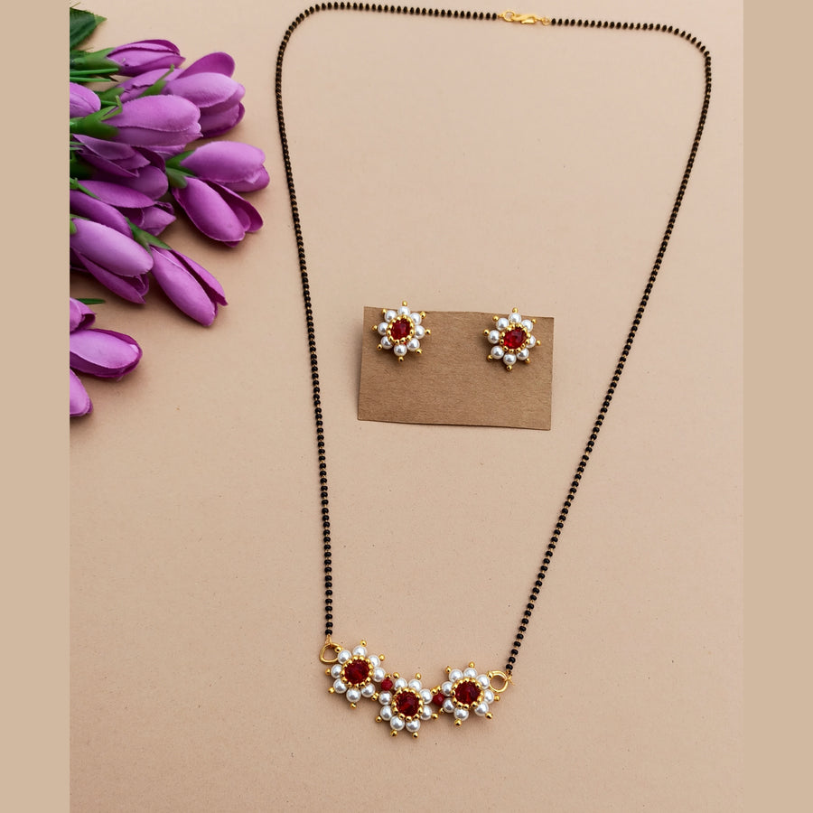 प्राजक्त Mangalsutra ( Red )