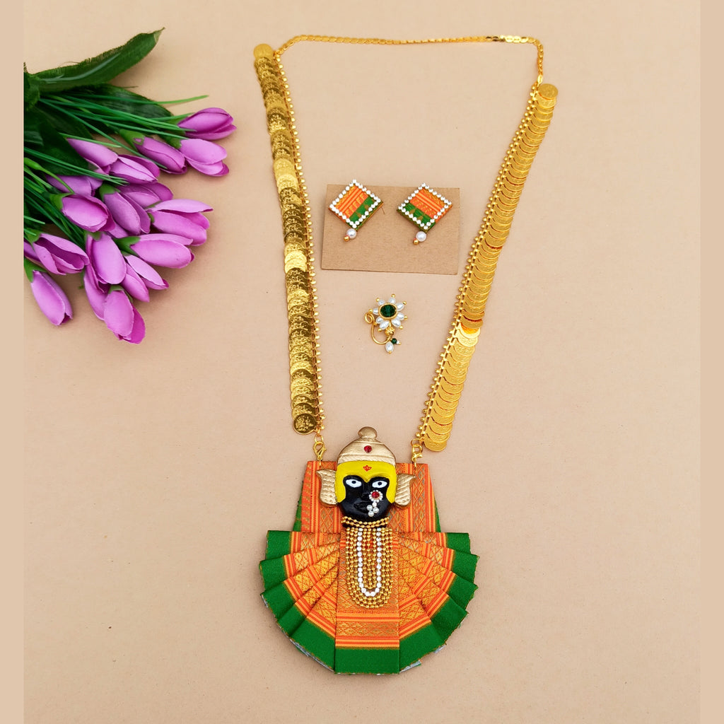 Orange Devi Necklace