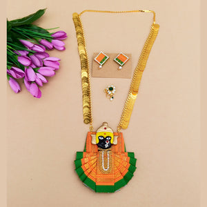 Orange Devi Necklace