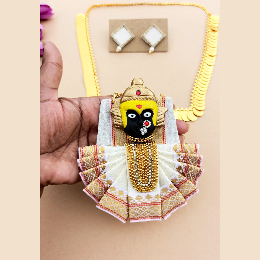 White Devi Necklace