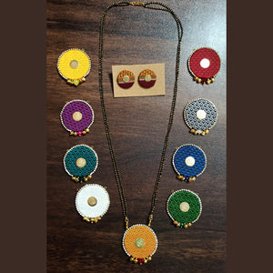 Multicolored Khun Pendent Mangalsutra