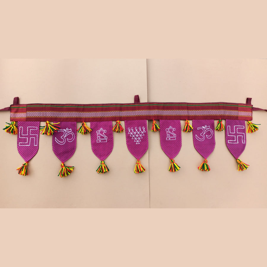 Hand-painted खण तोरण