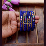 Blue Khun Bangles Set