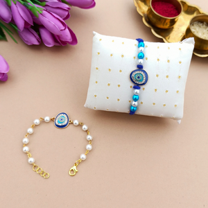 Evil Eye Couple Rakhi