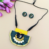 Green Mahalakshmi Necklace