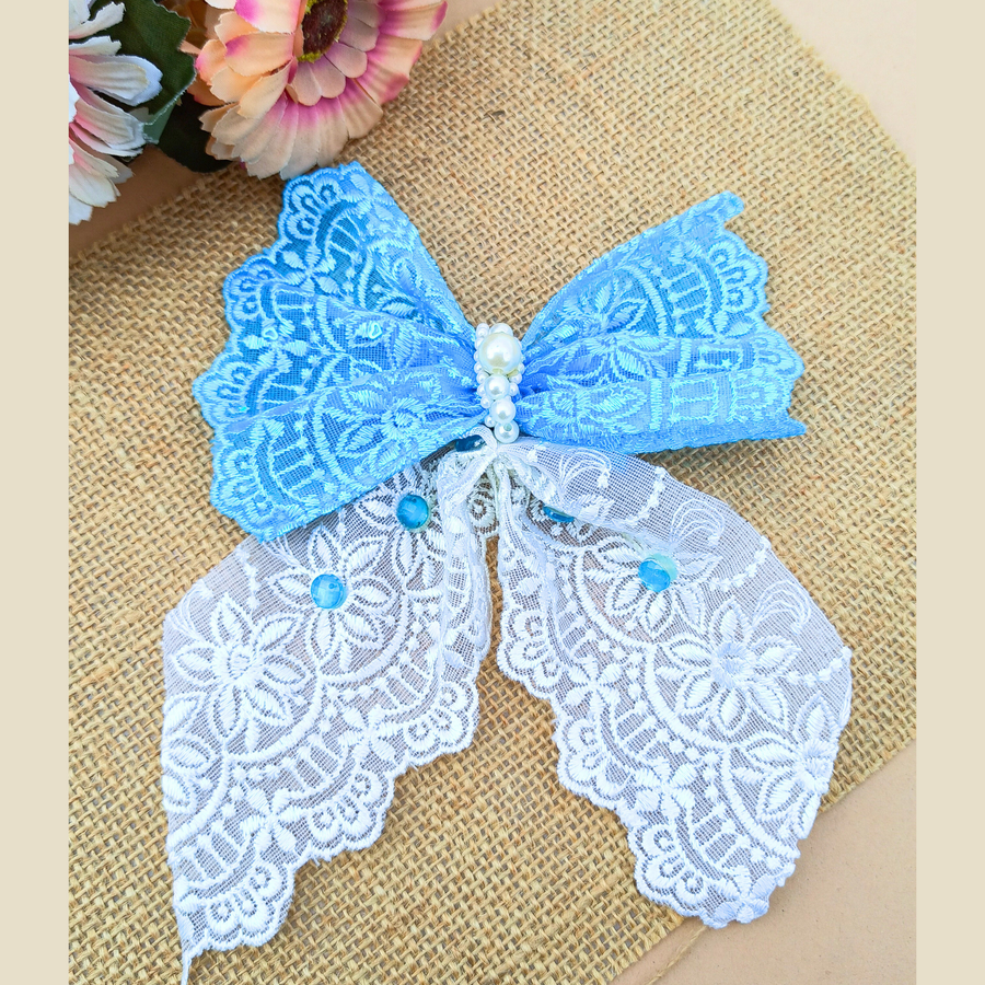 Lace Long Tail Bow