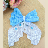 Lace Long Tail Bow
