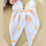 Organza Embroidery Bow