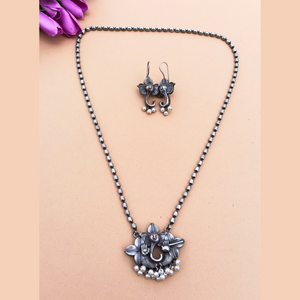 Silver Replica Ganesha Set