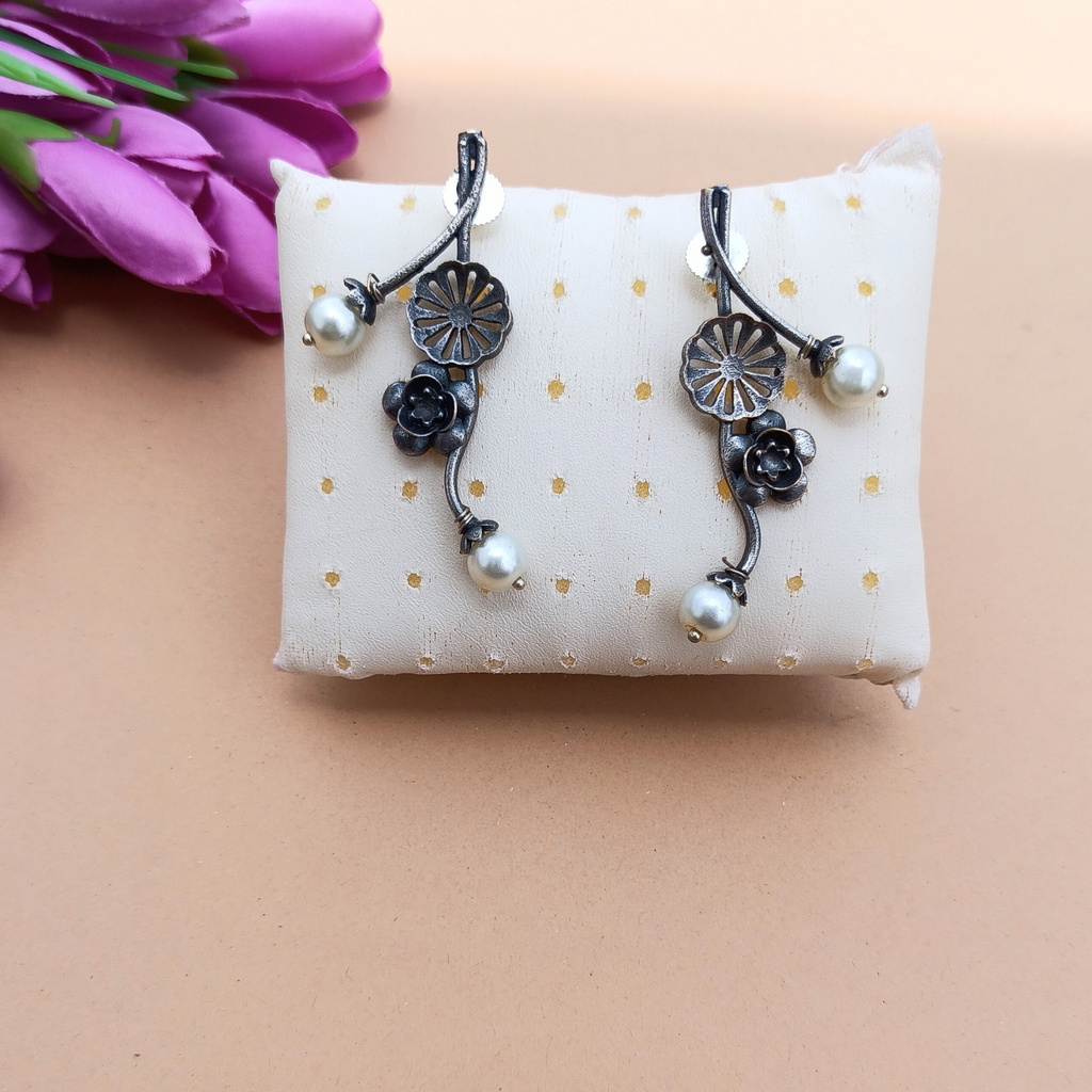 Pearl Bloom Danglers