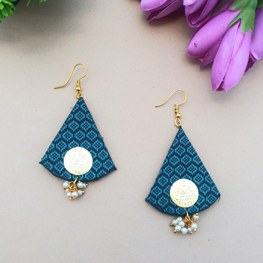 Peacock Green Khun Hangings