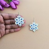 Snowflake Quilling Earrings