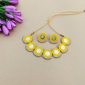 Yellow Laxmi Choker