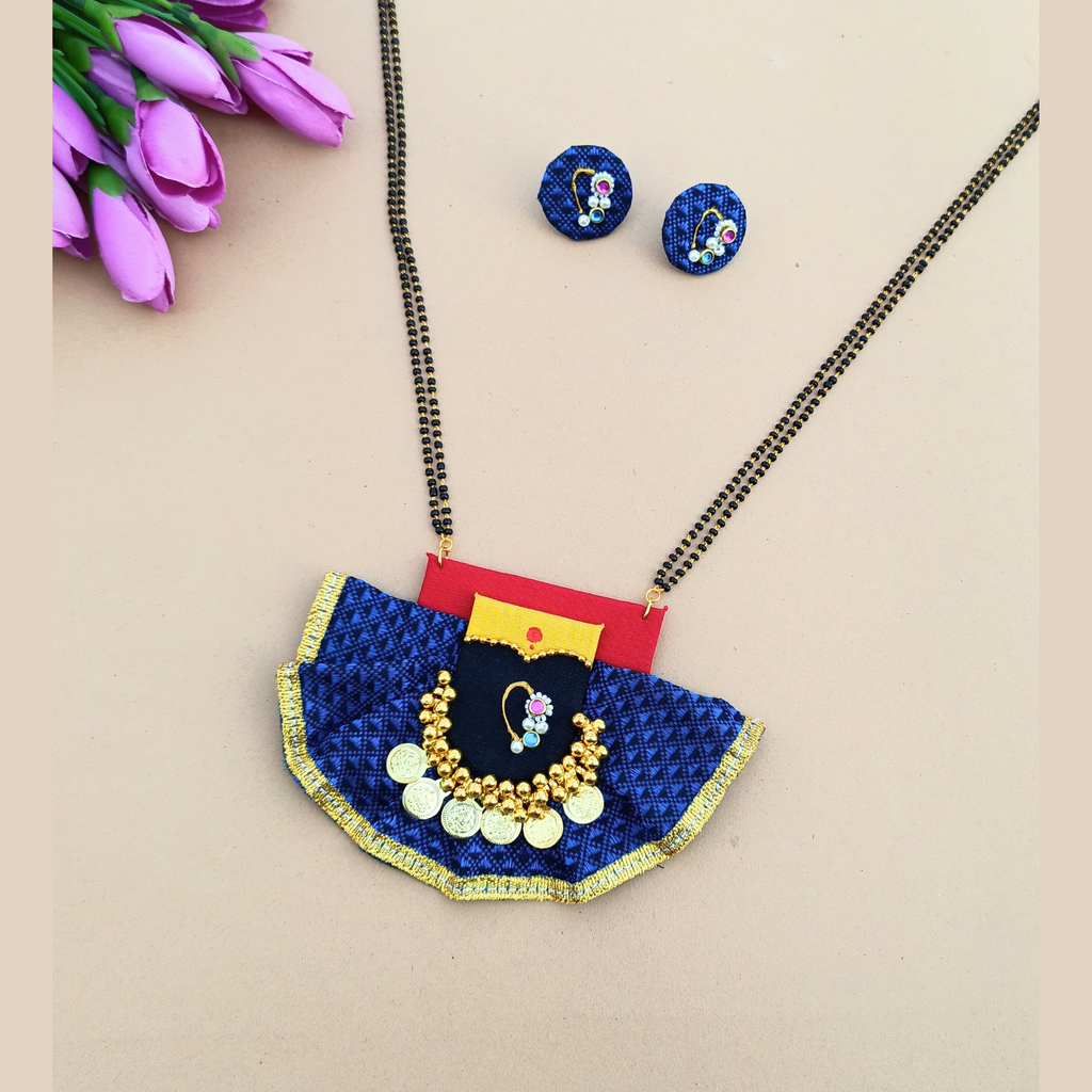 Devi Mangalsutra Blue