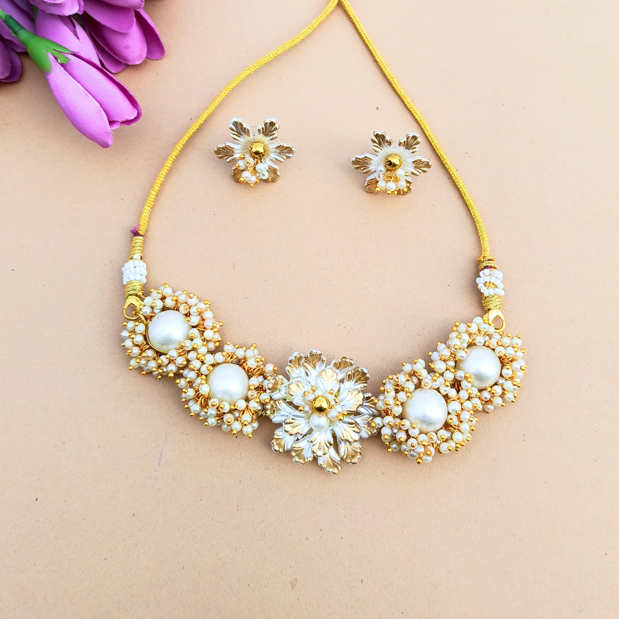 Pearl Choker Set