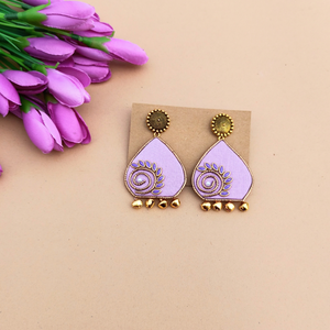 Noor Jhumka Lavender
