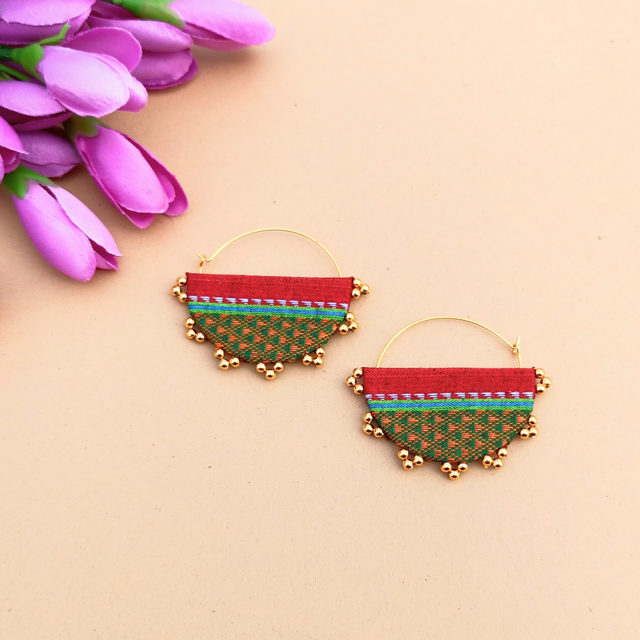 Khun Hoop Earrings