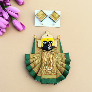 Green Golden Devi Pendant