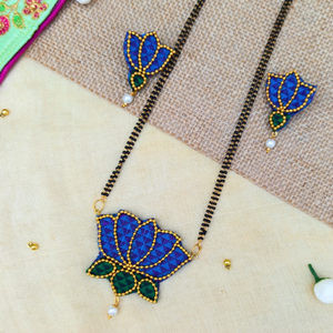 Blue Lotus Mangalsutra
