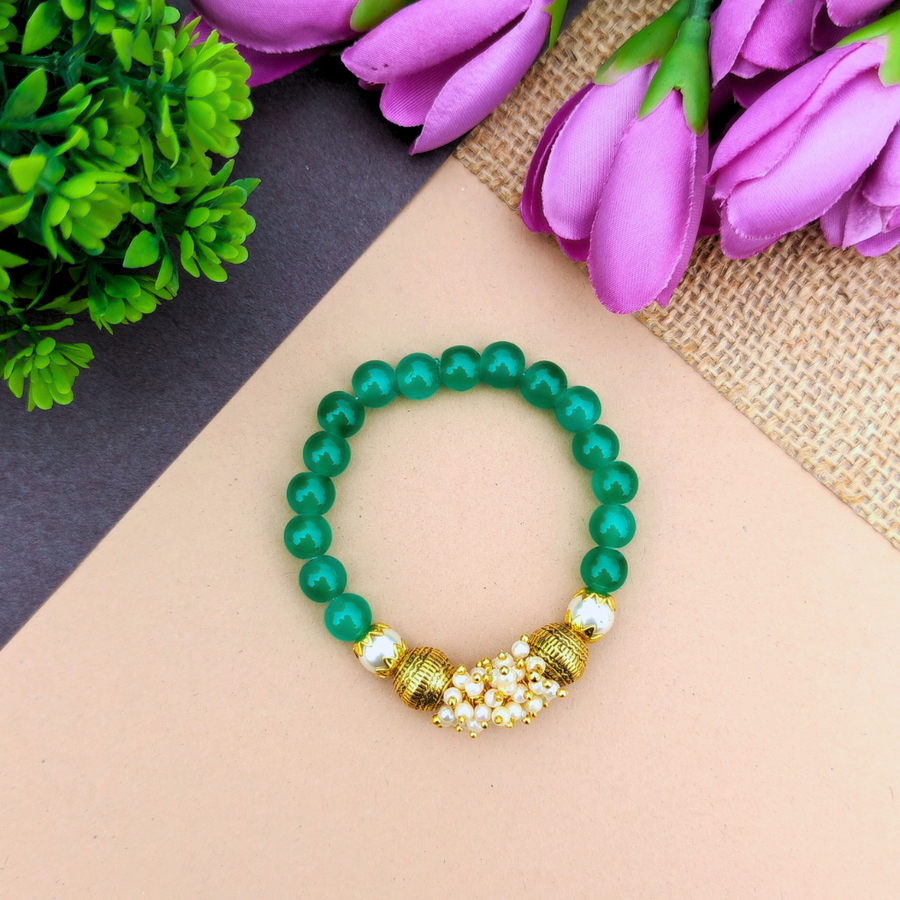 Antique Beaded Bracelet
