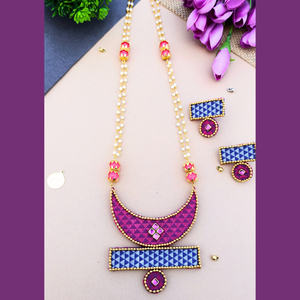 Pink Chandrakor Necklace
