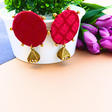Brocade Jhumka Earrings