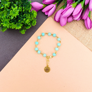 Mint Green Charm Bracelet