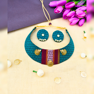 Peacock Green Khun Choker