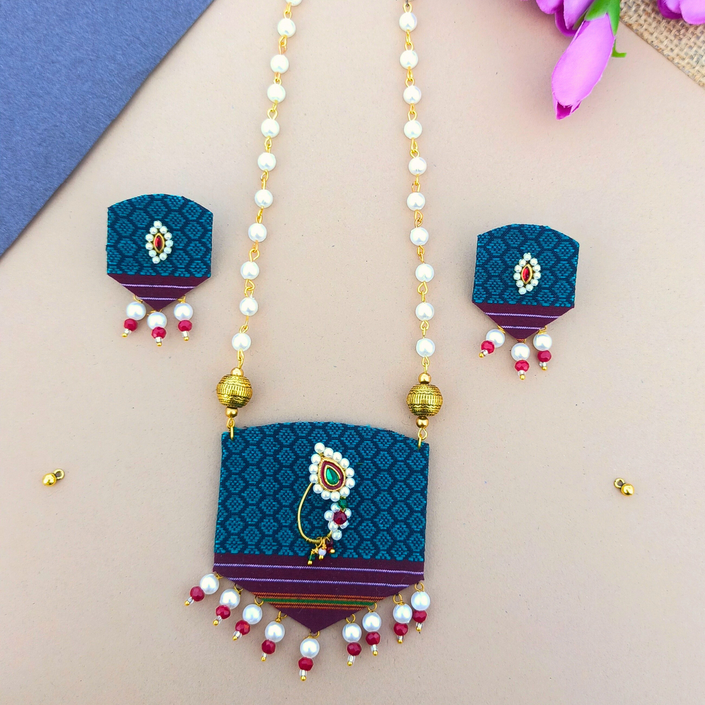 Nath Khun Fabric Necklace