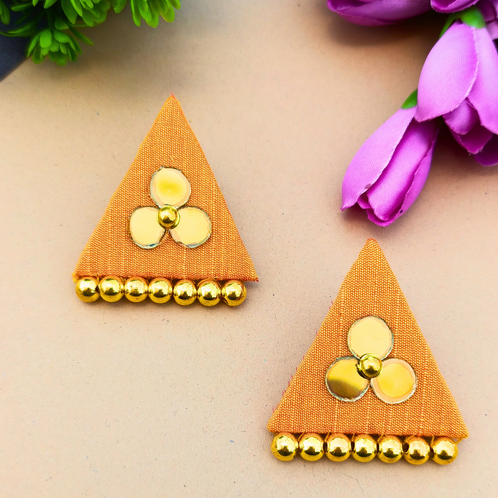 Triangle Mirror Earrings