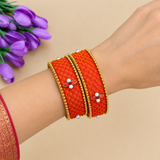 Orange Khun Bangles