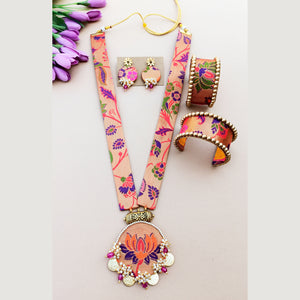 Paithani Combo Necklace Set
