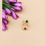 Prajakta spiral finger ring