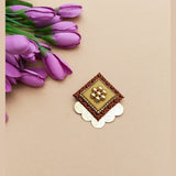 Brown Khun Brooch
