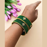 Green Khun Bangles