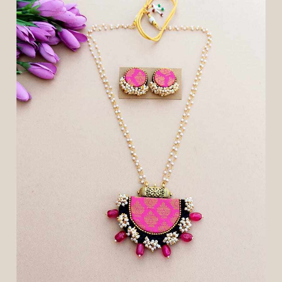 Khun Brocade Necklace