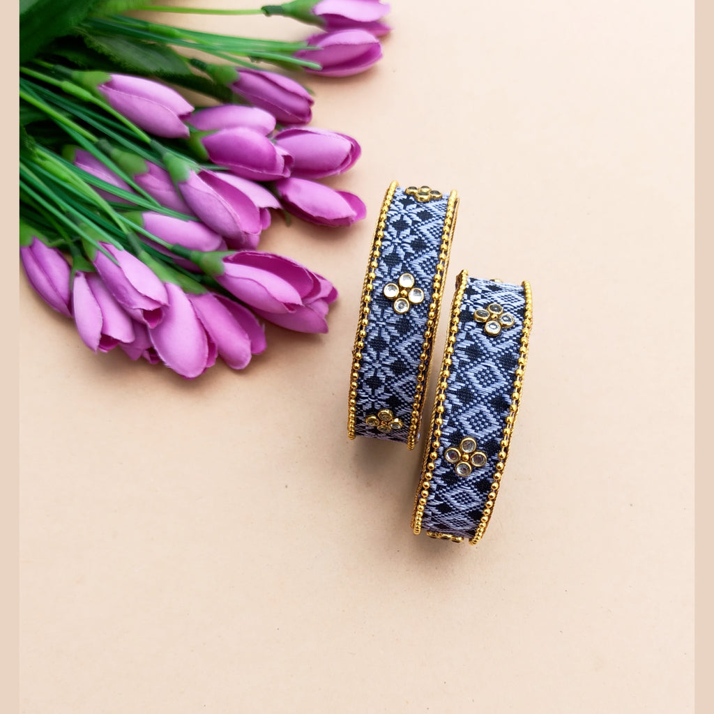 Grey Khun Bangles