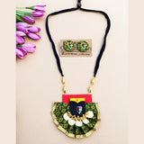 Light Green Mahalaxmi Necklace
