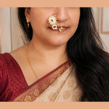 शुभलक्ष्मी नथ ( Piercing nath/ तारेची नथ )