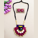Pink Mahalaxmi Necklace