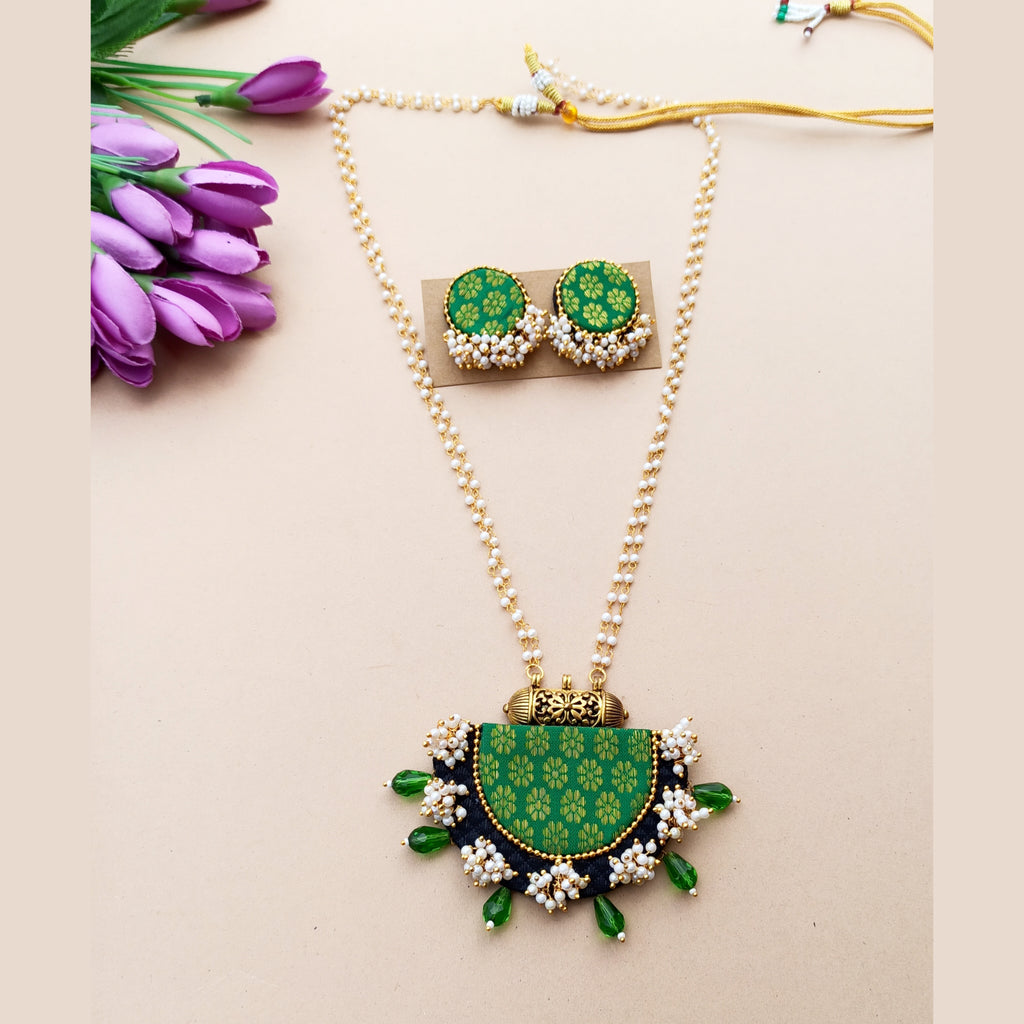Khun Brocade Necklace