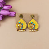 Yellow Noor Jhumka