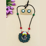 Peacock Green Mahalaxmi Necklace