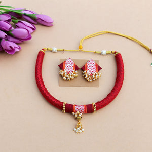 Red Khun Jhumka Thushi