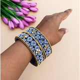 Grey Khun Bangles
