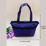 Purple खण Bag